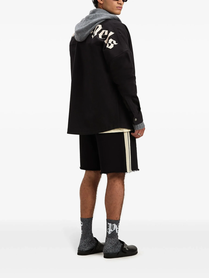 Curved Logo Track Sweatshorts