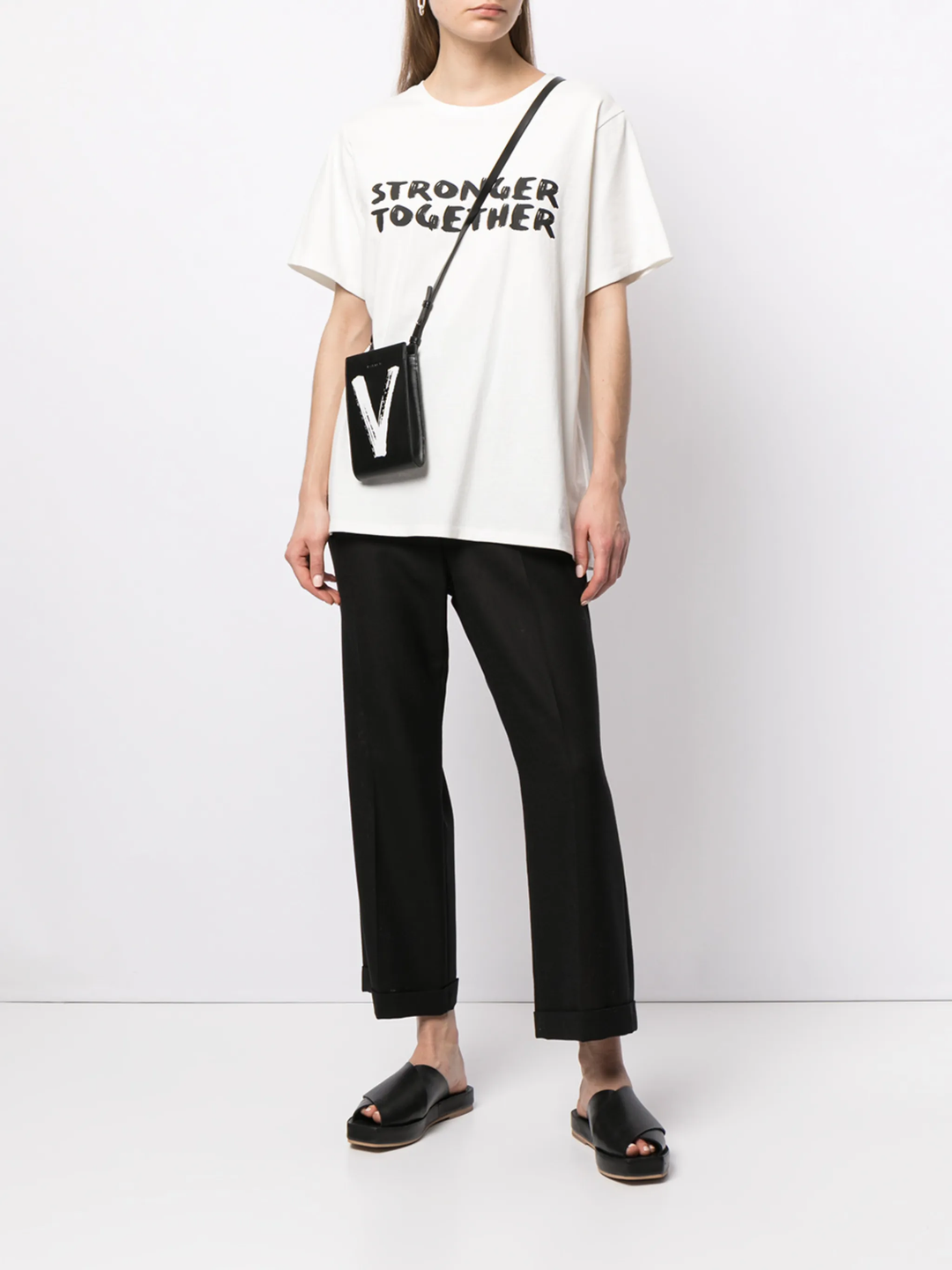 Cut&Sew Short Sleeve Crew Neck T-Shirt