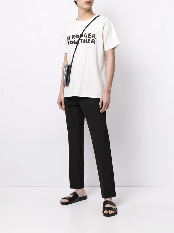Cut&Sew Short Sleeve Crew Neck T-Shirt