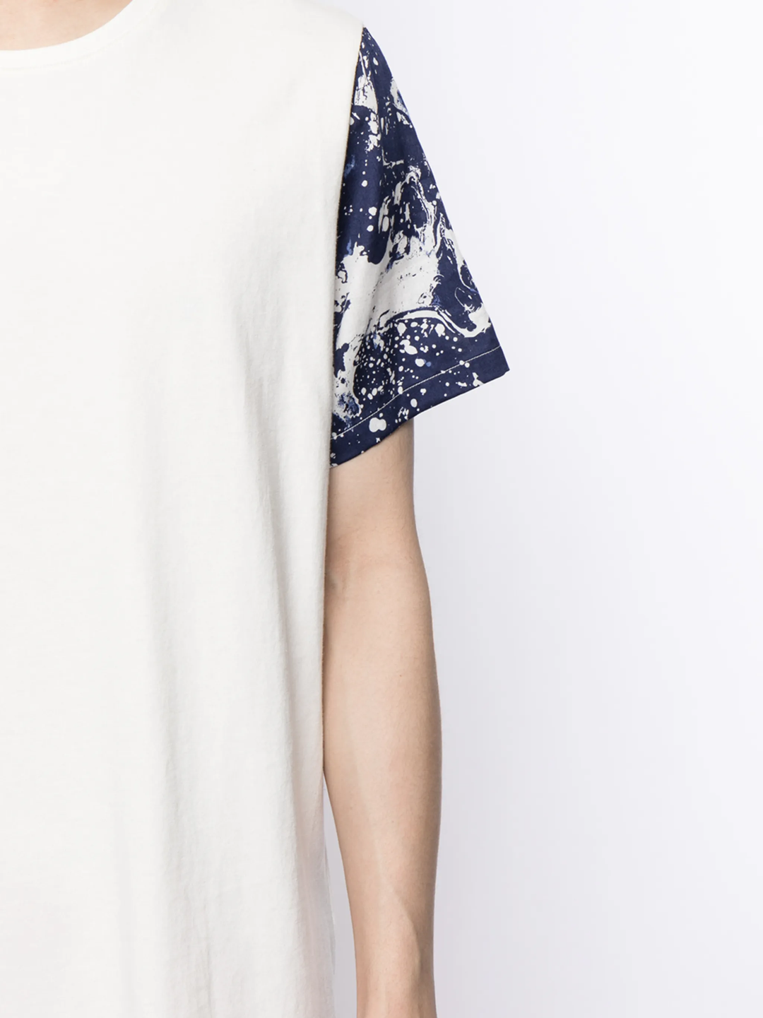 Cut & Sew Crew Neck Tee