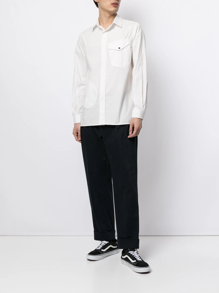 Woven Long Sleeve Sport Shirt