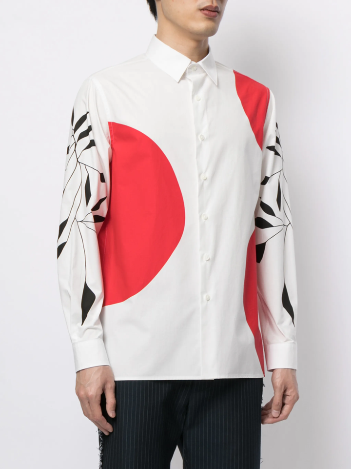Woven Long Sleeve Sport Shirt