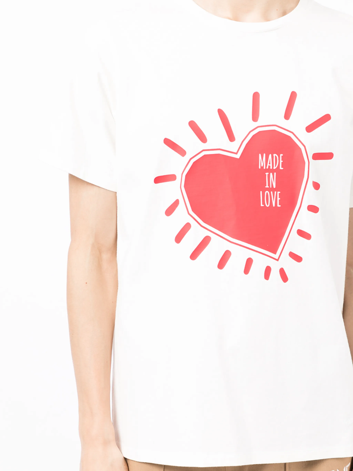 Cut&Sew Short Sleeve Crew Neck T-Shirt