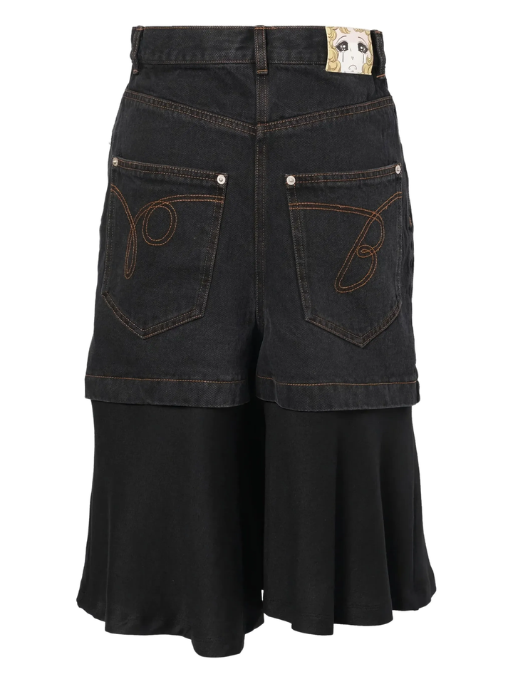 Detachable Denim Skirt