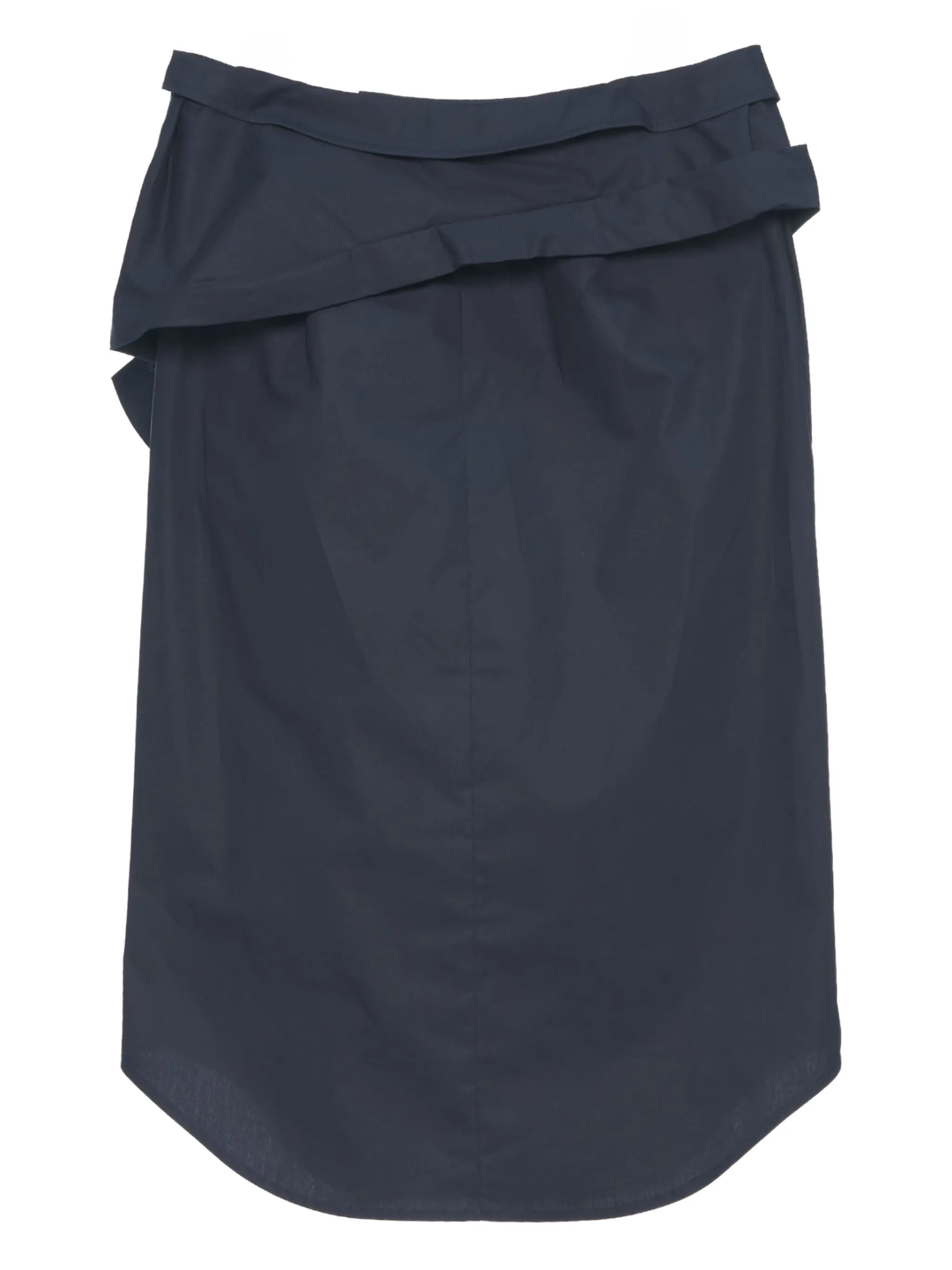 Shirt Layered Midi Skirt