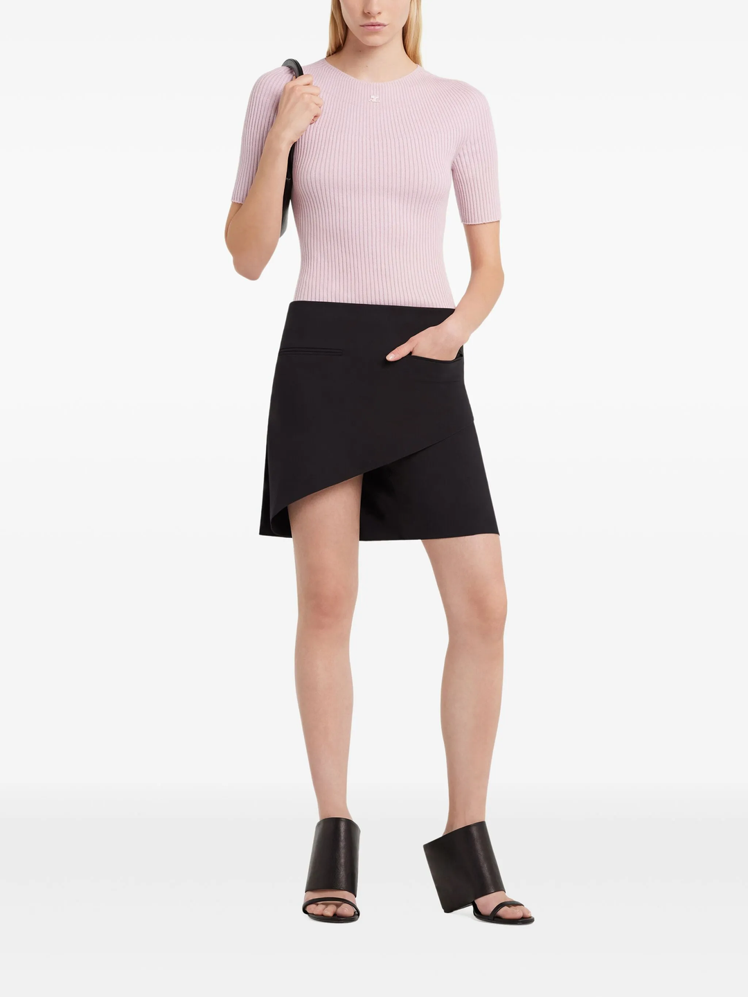 Solar Light Rib Sweater