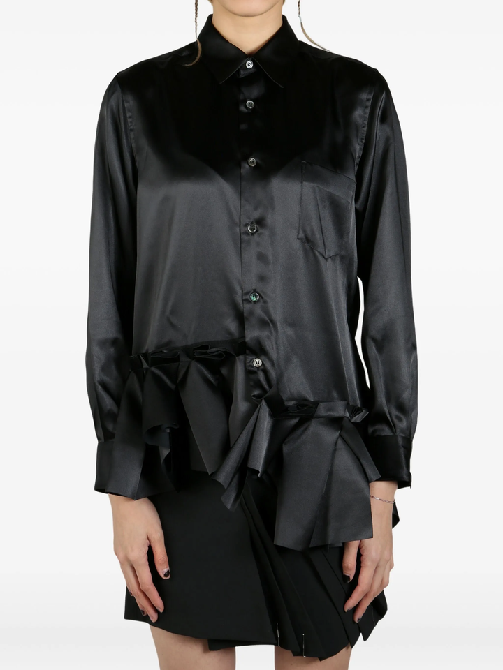 Polyester Satin Shirt