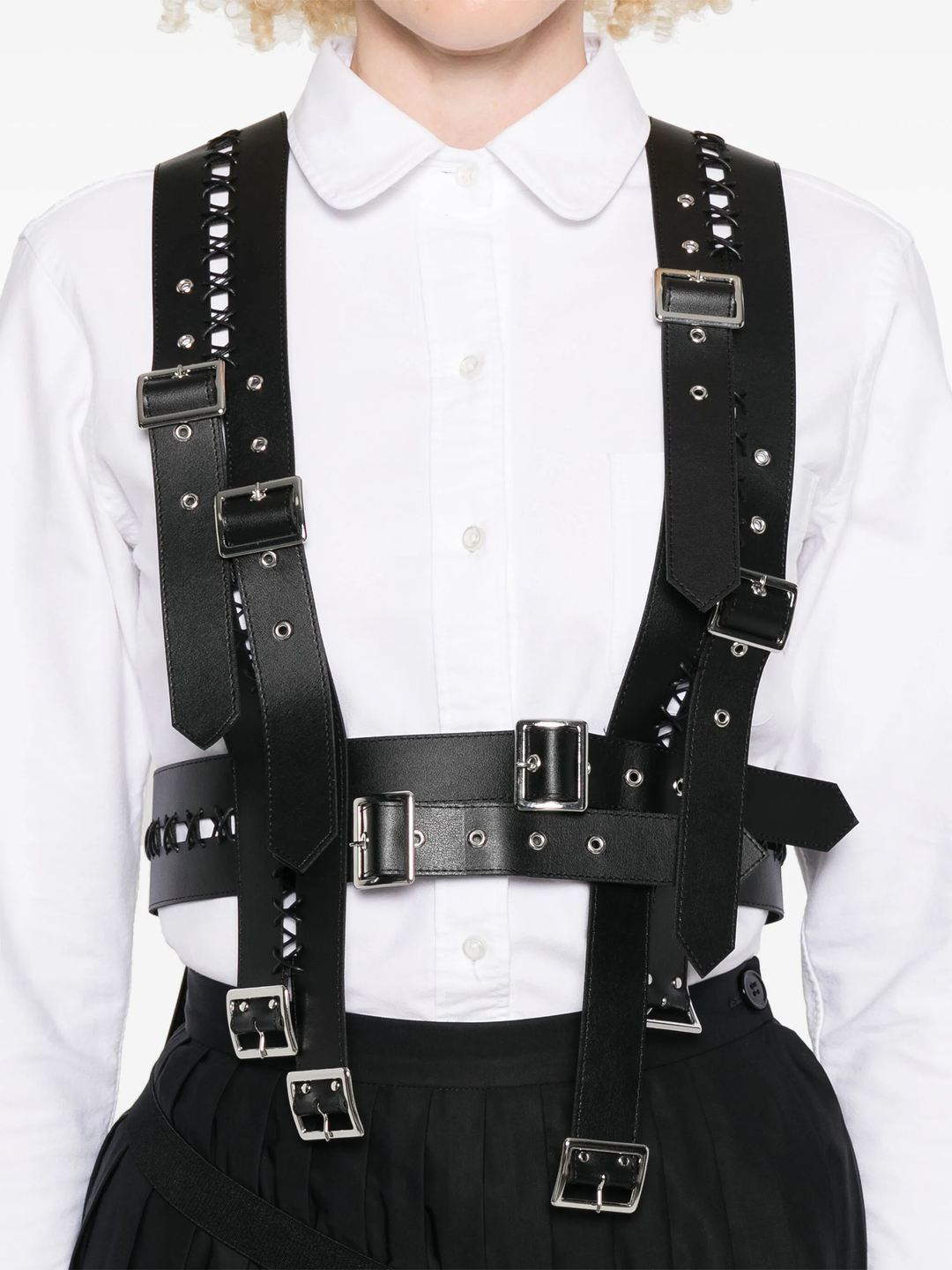 Synthetic Leather Vest