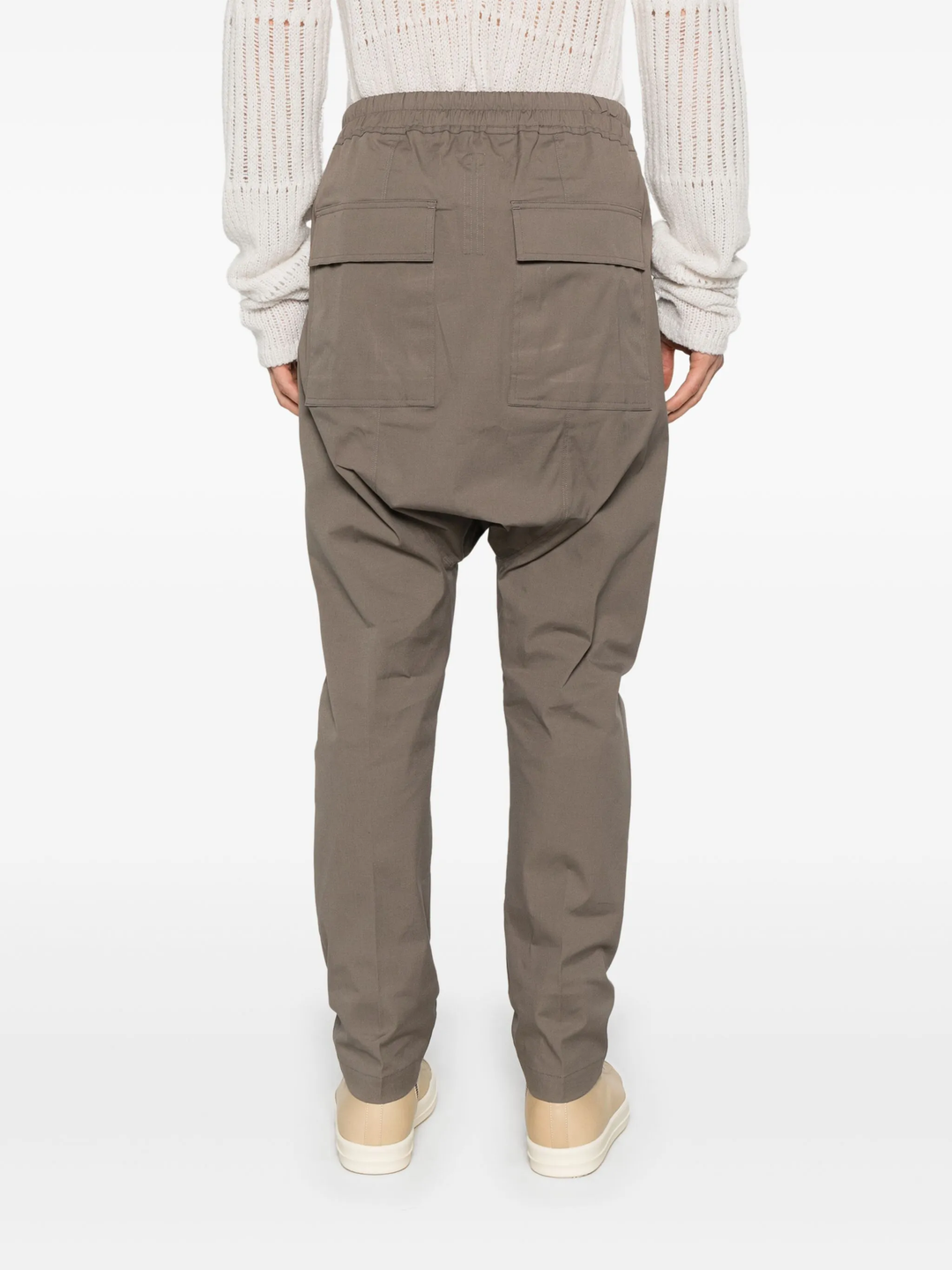 Drawstring Long Heavy Cotton Pants
