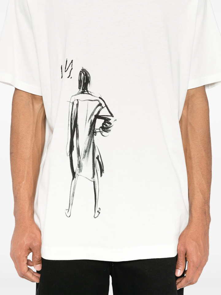 Jersey Print Half Sleeve T-Shirt