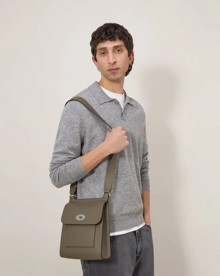 Antony Linen Green Small Classic Grain