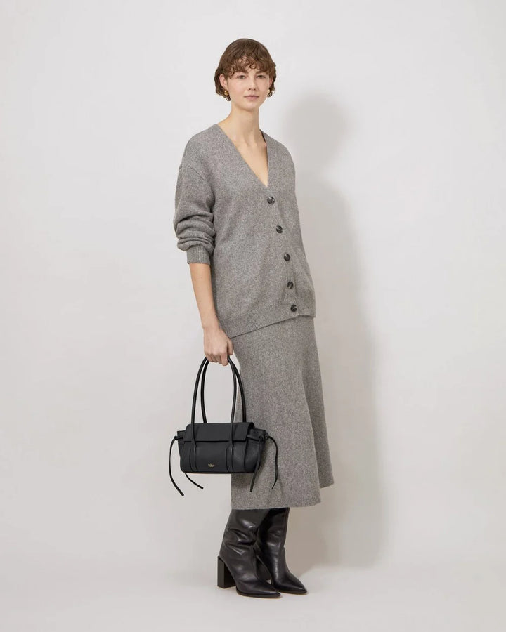 Mini Soft Bayswater Black Heavy Grain