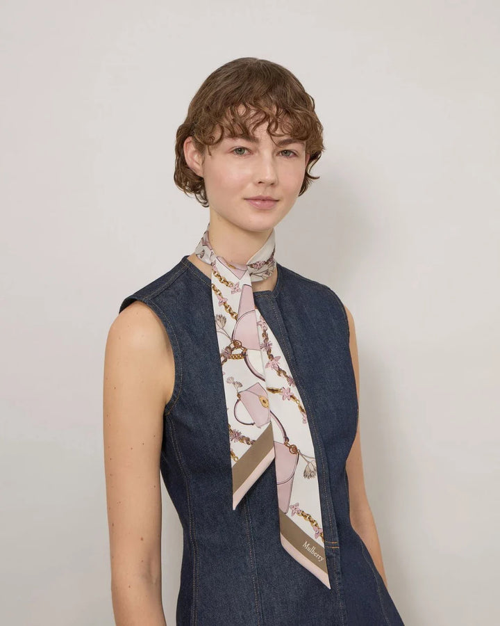 Lana Bag & Chains Skinny Scarf