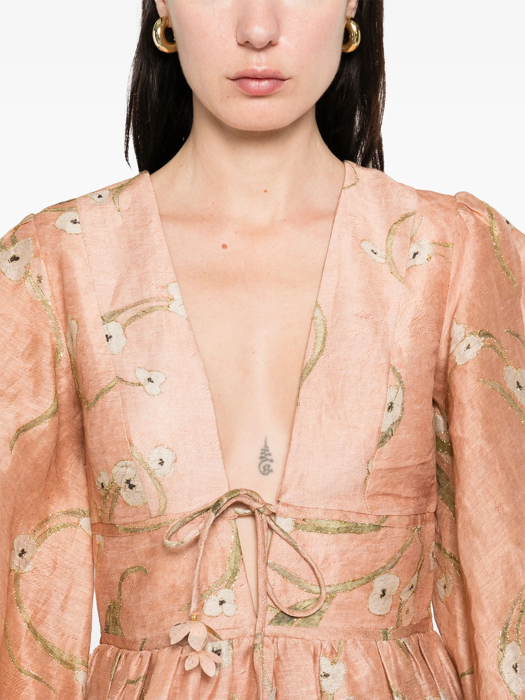 Illuminate Drawn Mini Dress