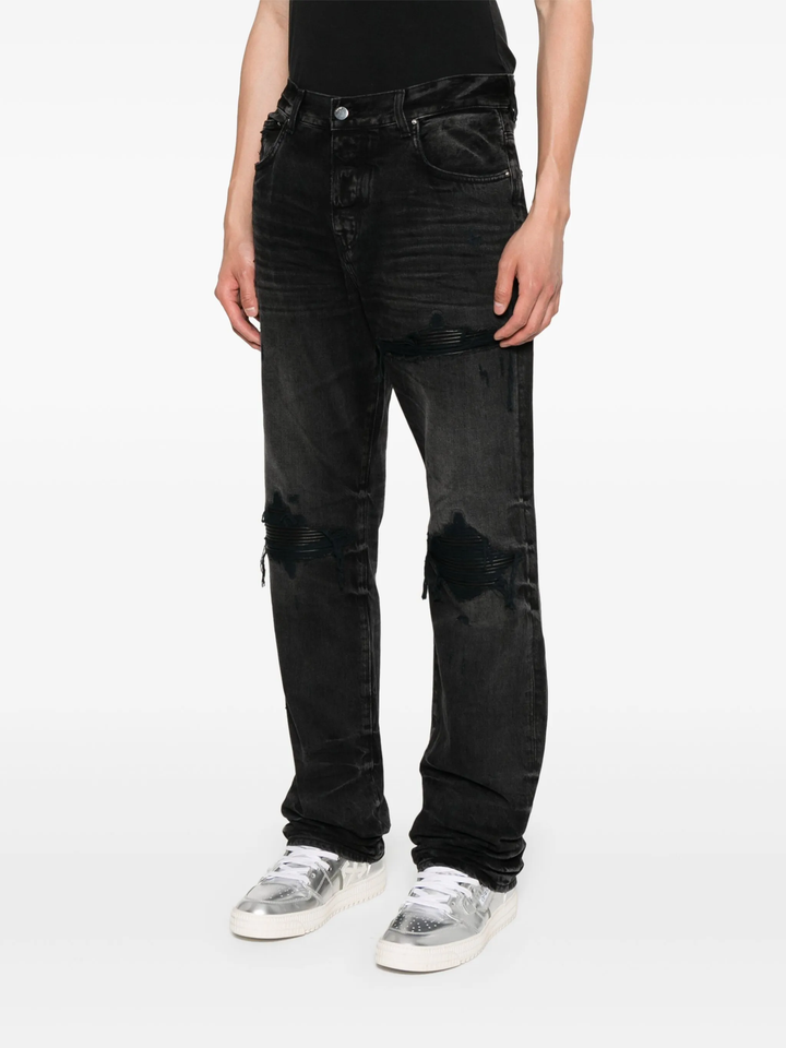 Leather Straight MX1 Jeans