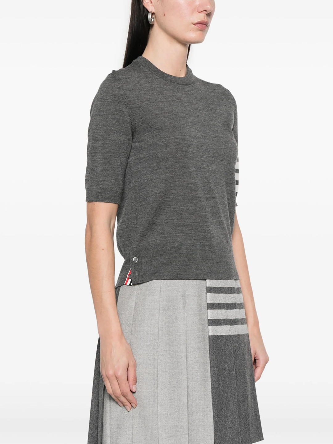 Fine Merino Wool 4-Bar Tee Women