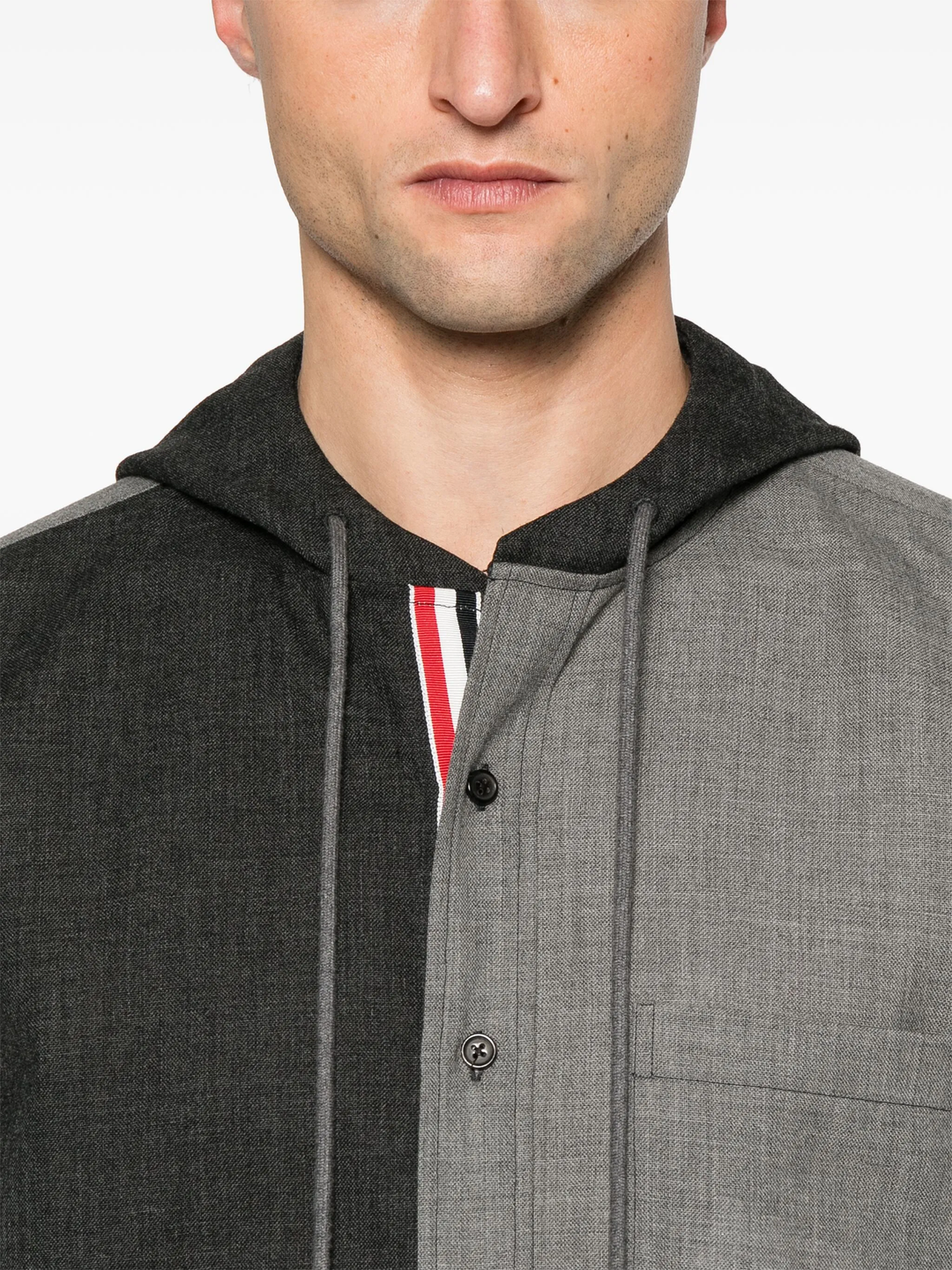 Fresco Funmix Hooded Shirt