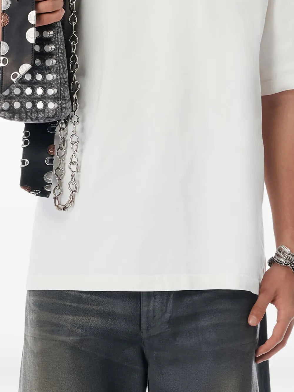 Cotton Oversized Logo Tee