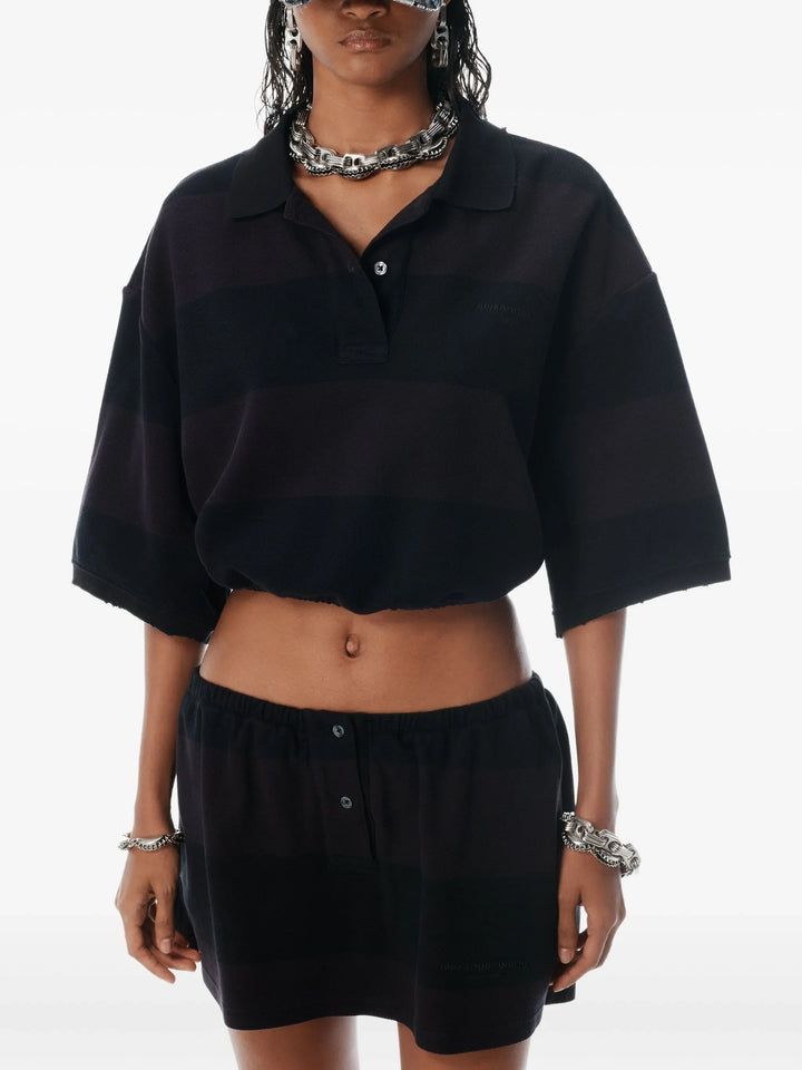 Deconstructed Polo Shirt