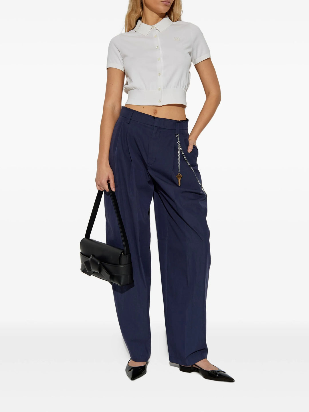 Short Sleeve Polo Cardigan