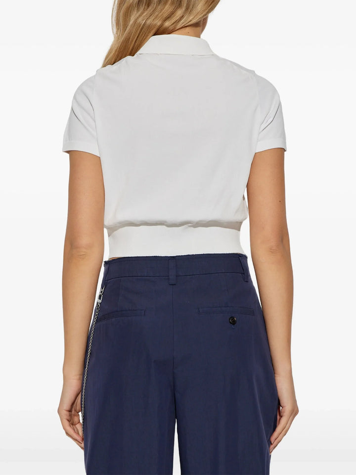 Short Sleeve Polo Cardigan