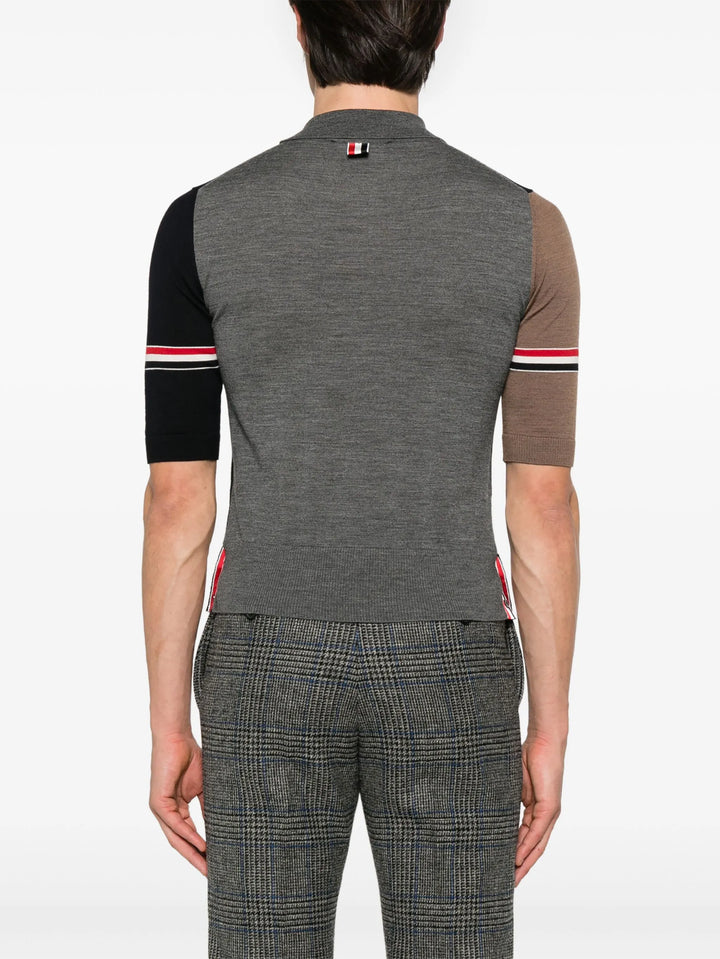 Fine Merino Wool Funmix Polo Men