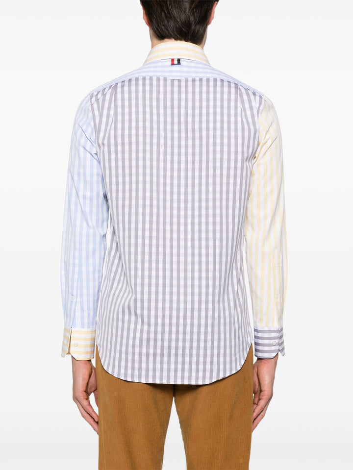 Gingham Check Poplin Funmix Shirt