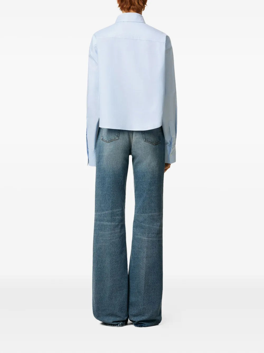 Cotton ADC Cropped Oversized Shirt