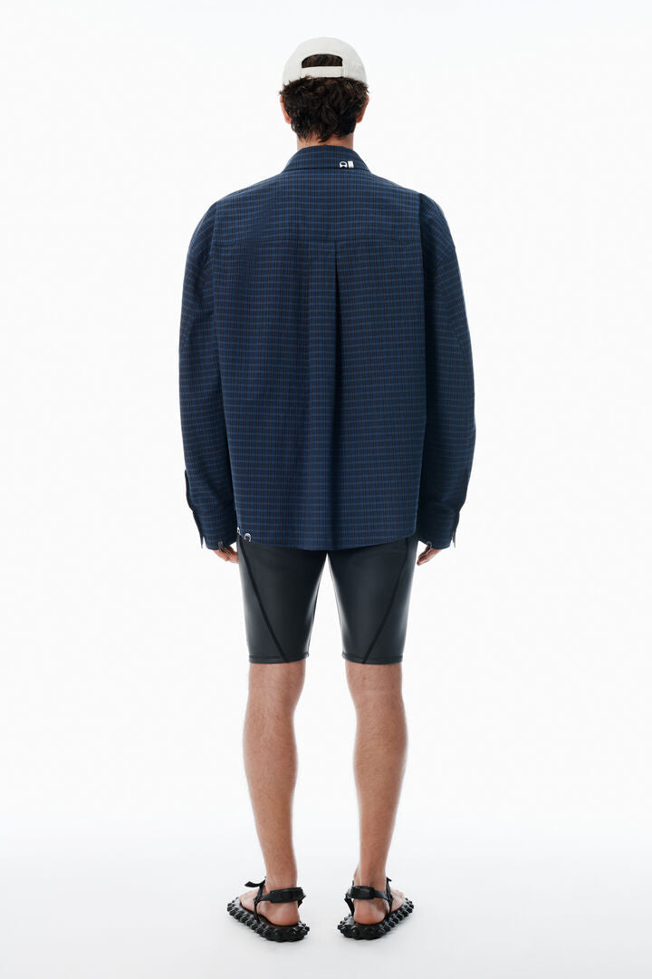 Boxy Shirt With Hardware