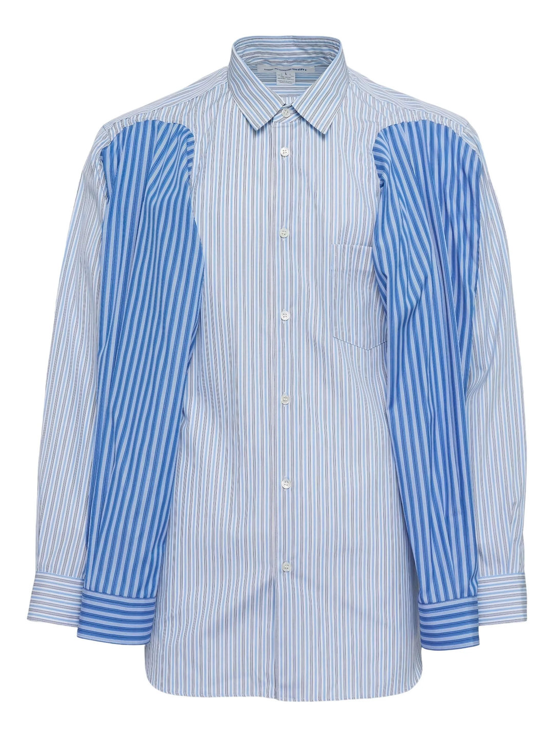 Yarn Dyed Cotton Stripe Poplin Shirt