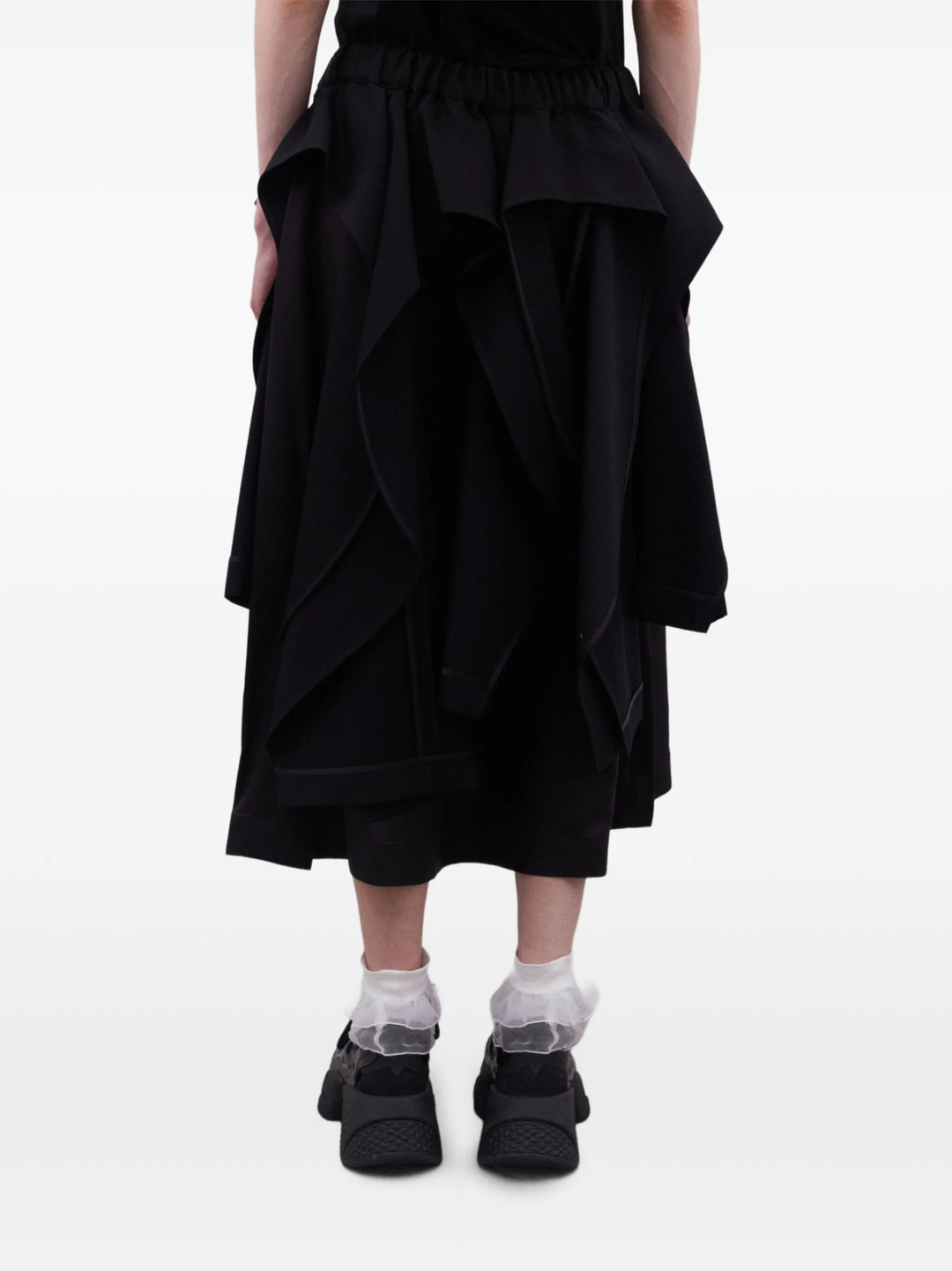 Wool Gabardine Skirt