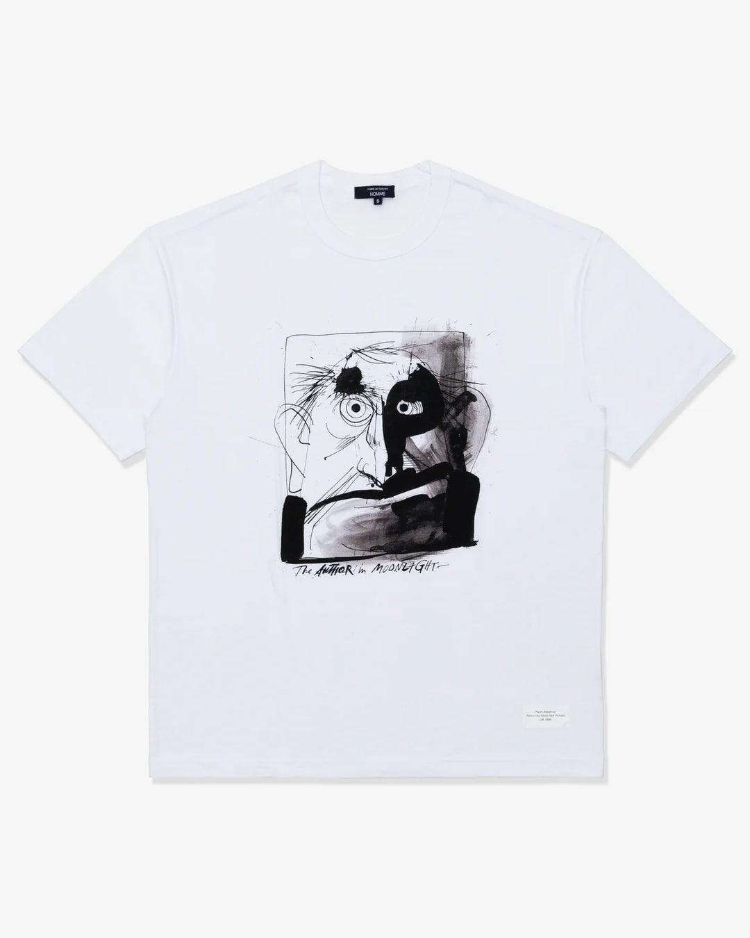 Cotton Jersey Garment Print Tee