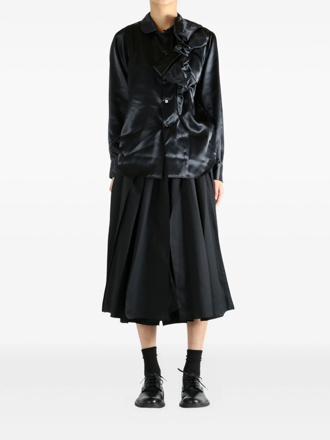 Polyester Satin Shirt