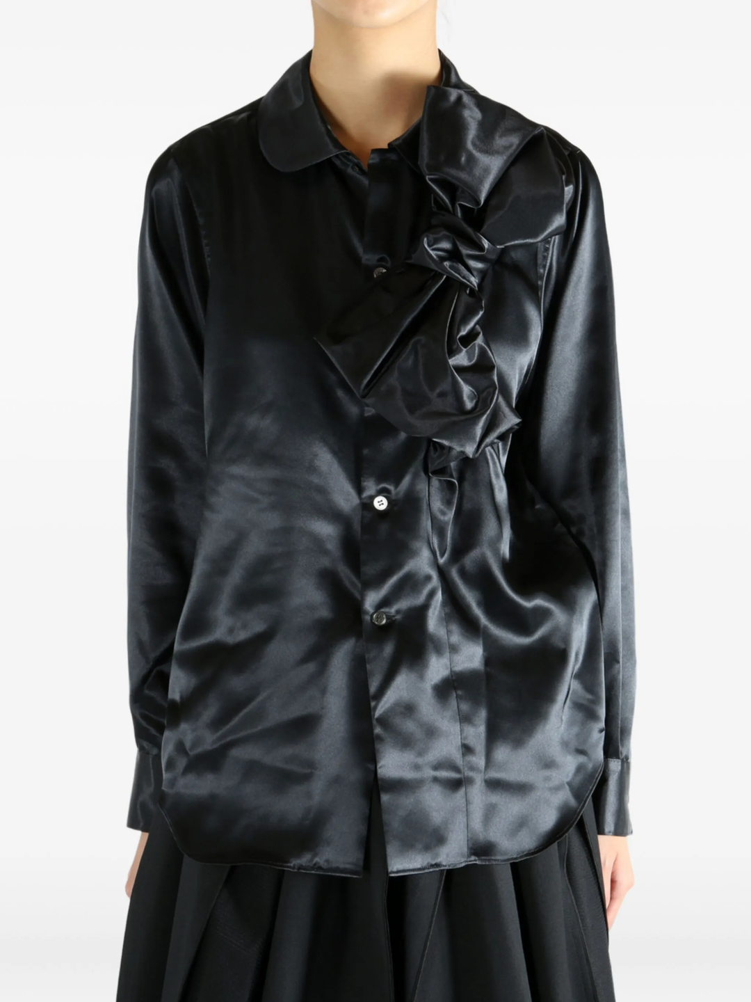 Polyester Satin Shirt