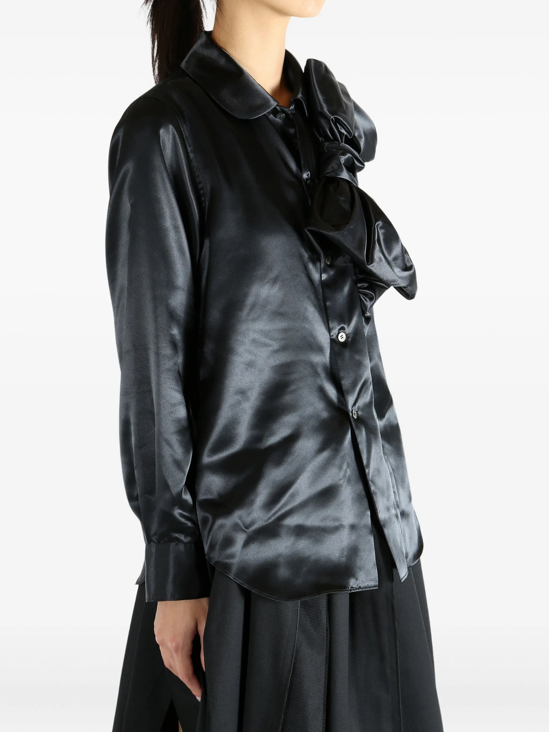 Polyester Satin Shirt