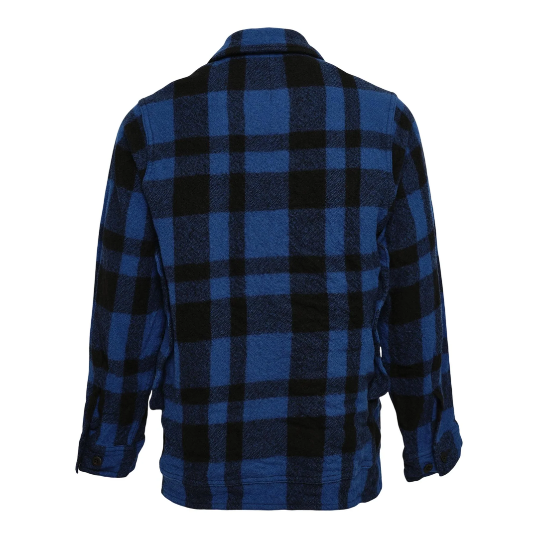 Wool Check Garment Bluson