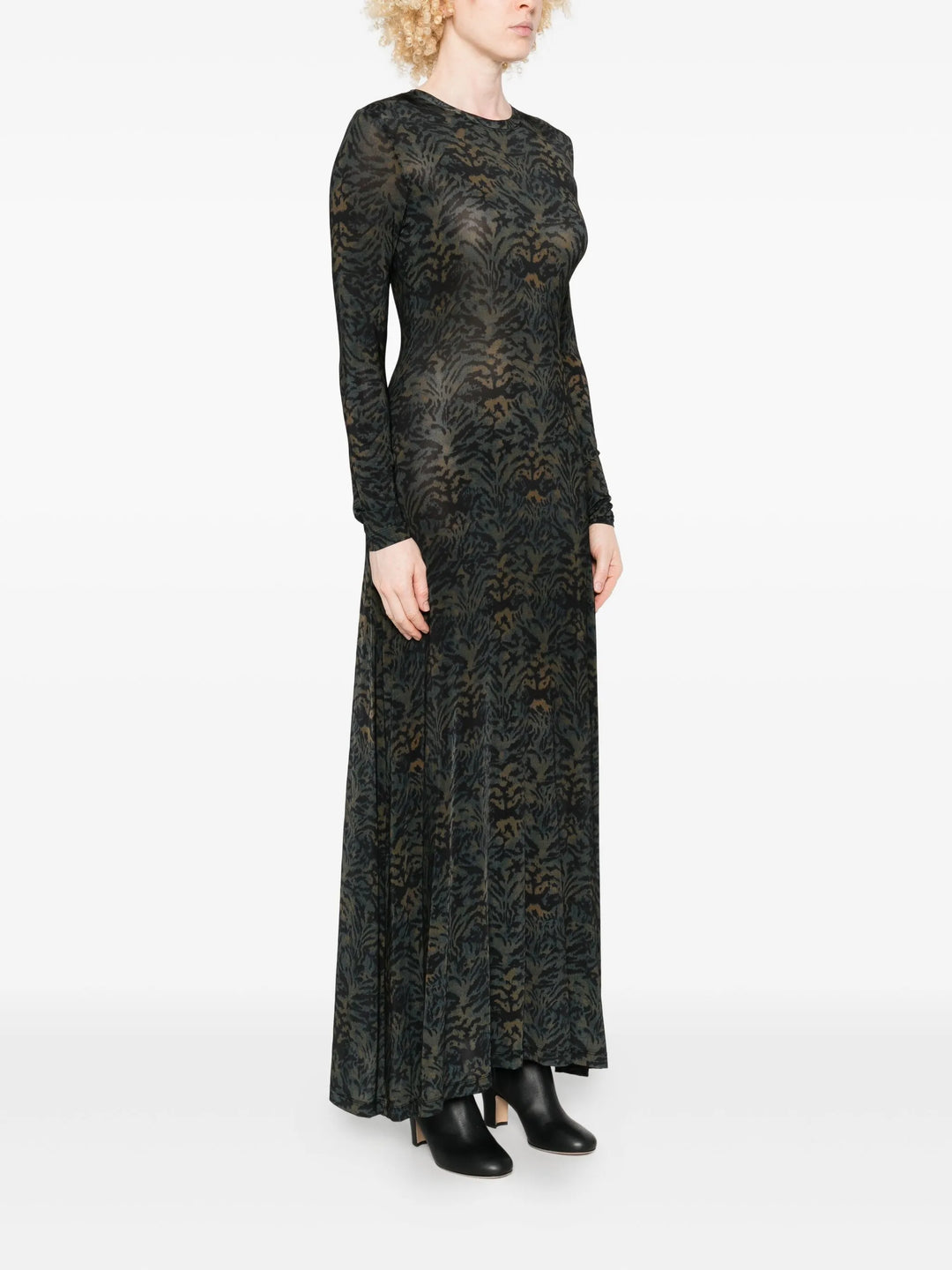 Amari Jersey Long Sleeve Dress