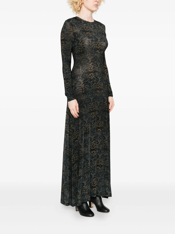 Amari Jersey Long Sleeve Dress