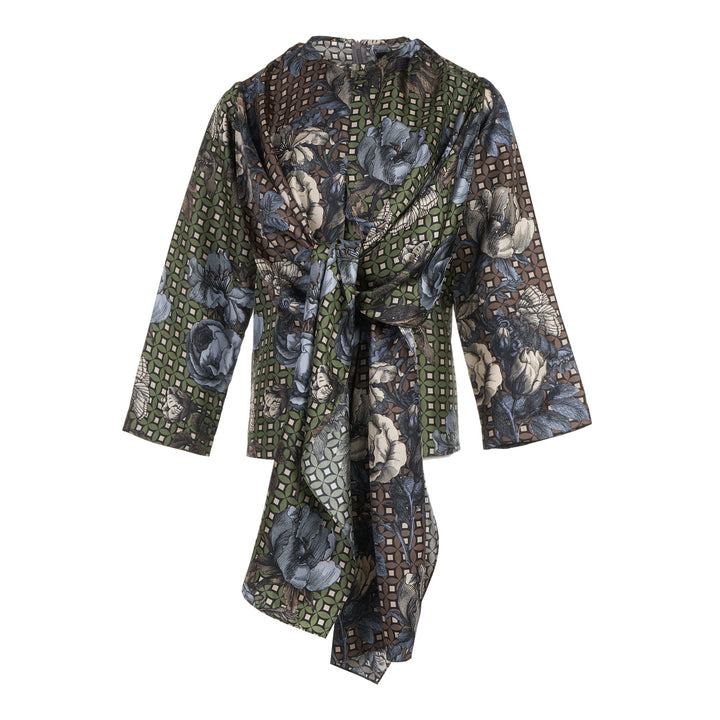 Jagad Floral Print Blouse