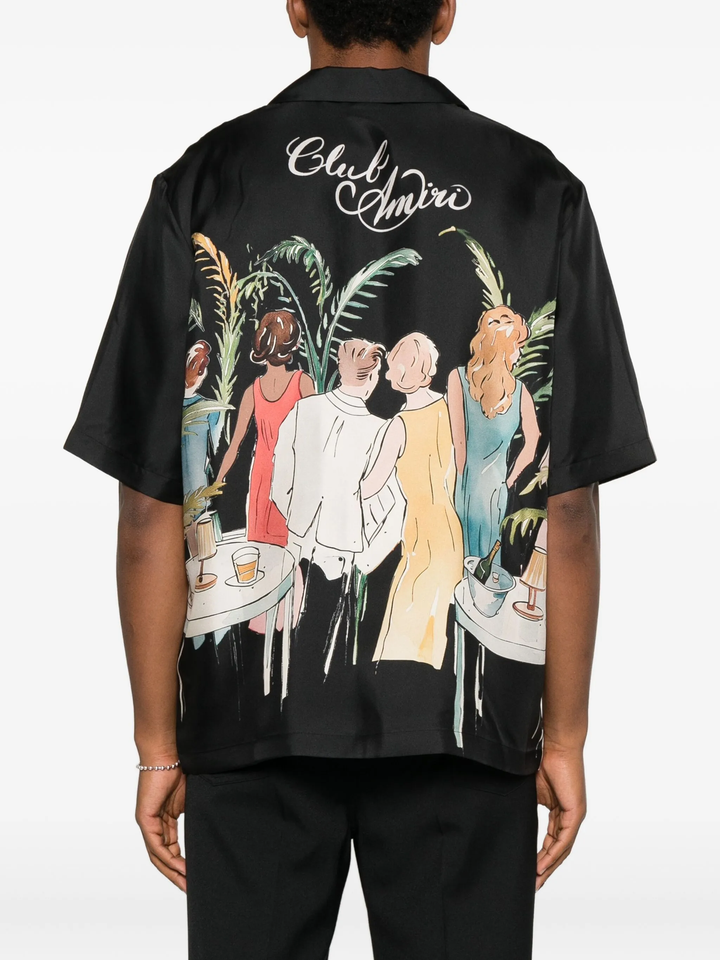 Bar Scene Bowling Shirt