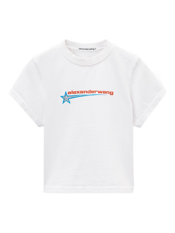 Crystal Hotfix Star Jersey Tee
