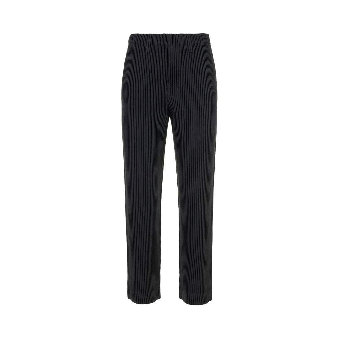 Basic Straight Pleated Pants