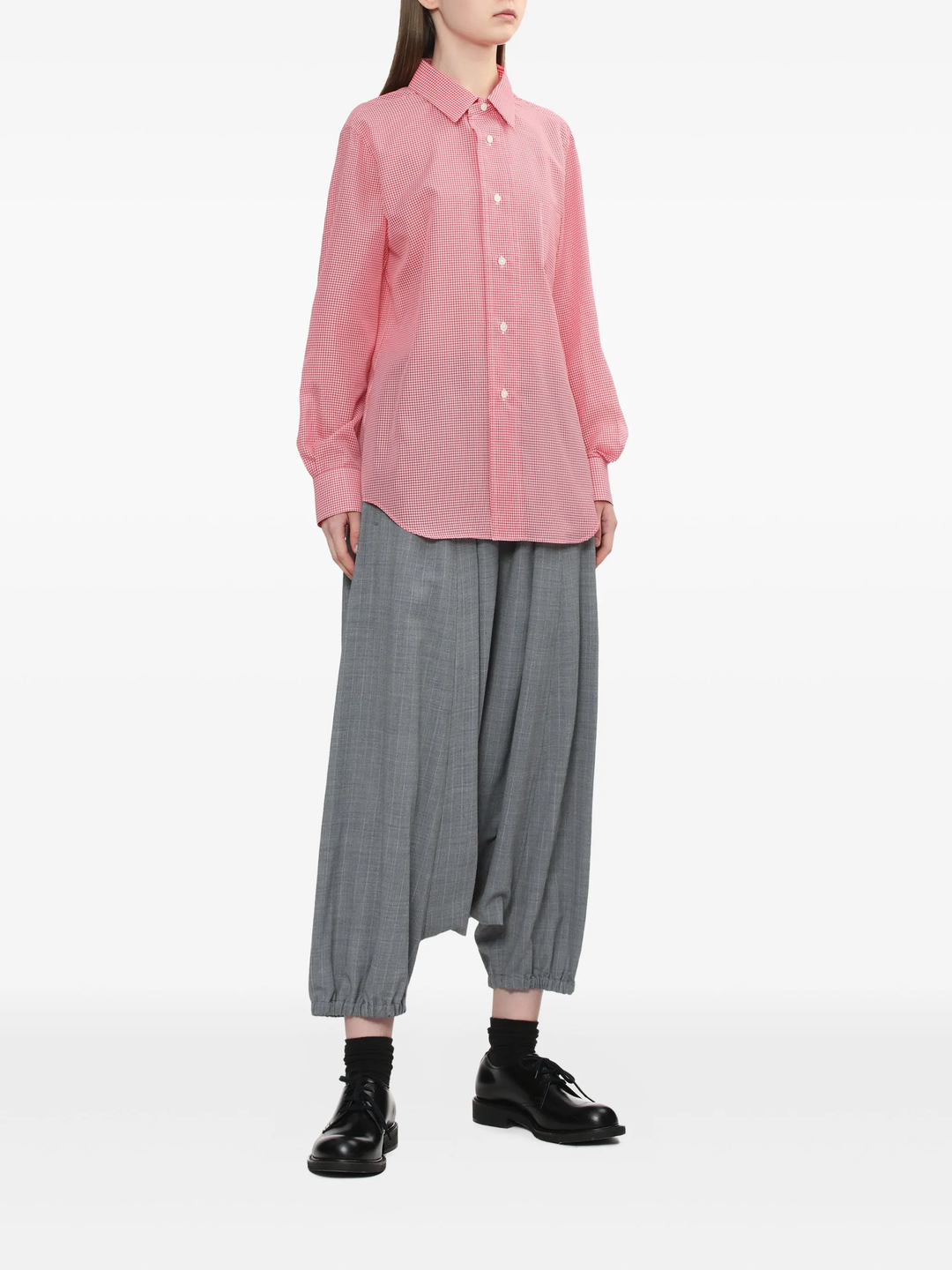 Polyester Wool Gabardine Medium Pants