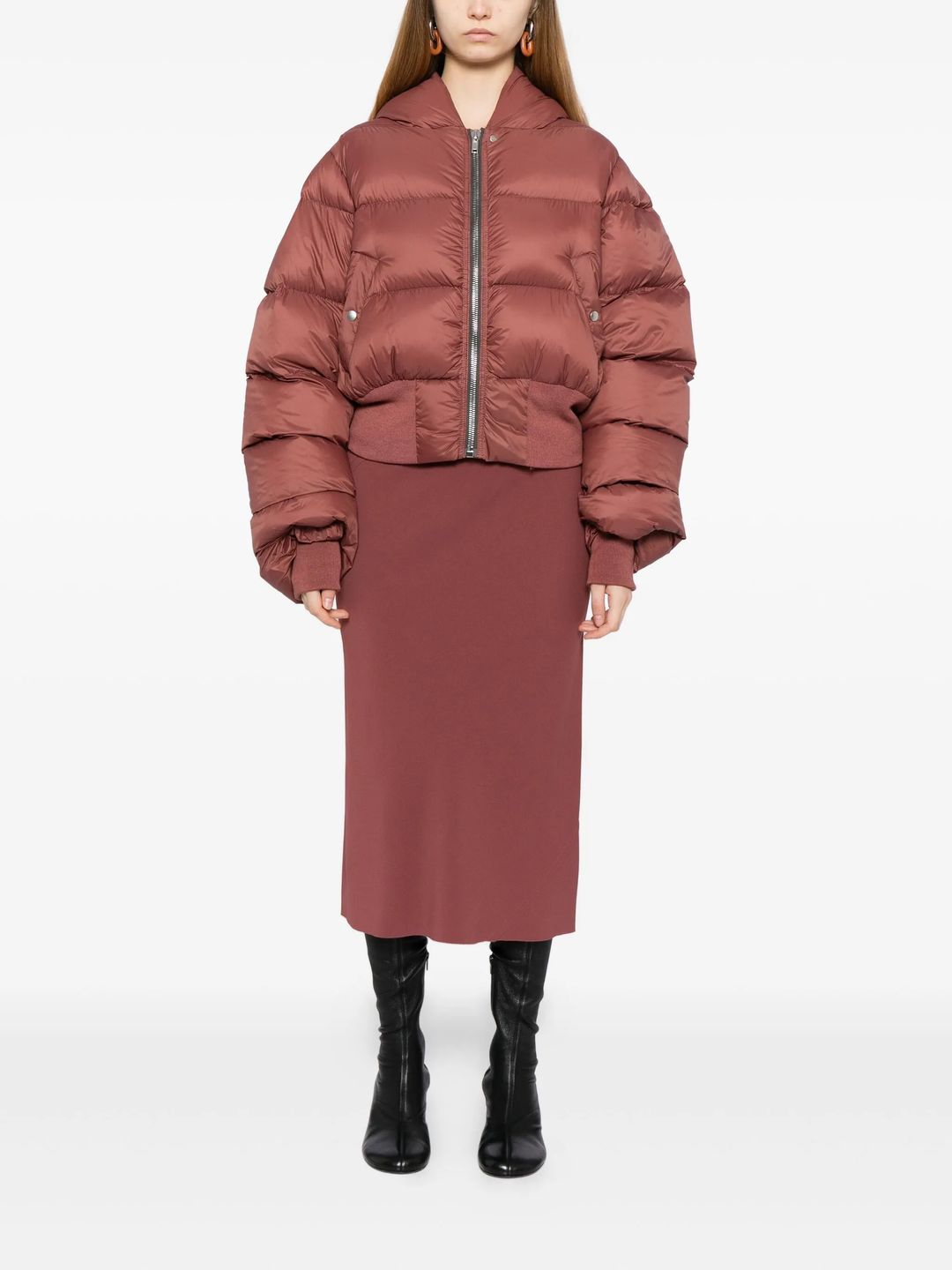 Knee Bias Skirt Heavy Cady