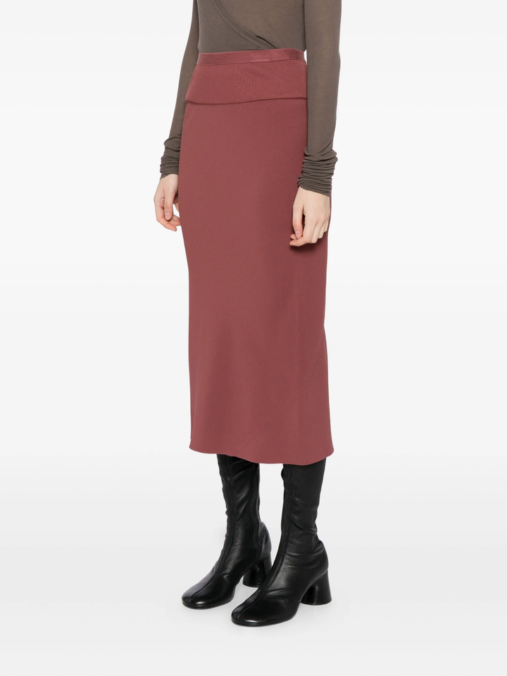 Knee Bias Skirt Heavy Cady