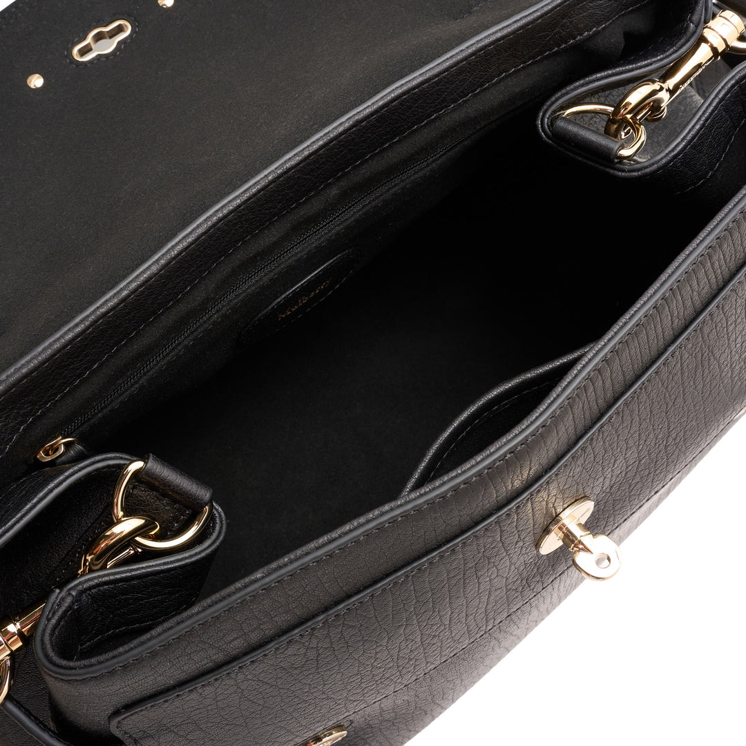 Alexa Black Natural Grain
