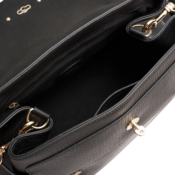Alexa Black Natural Grain