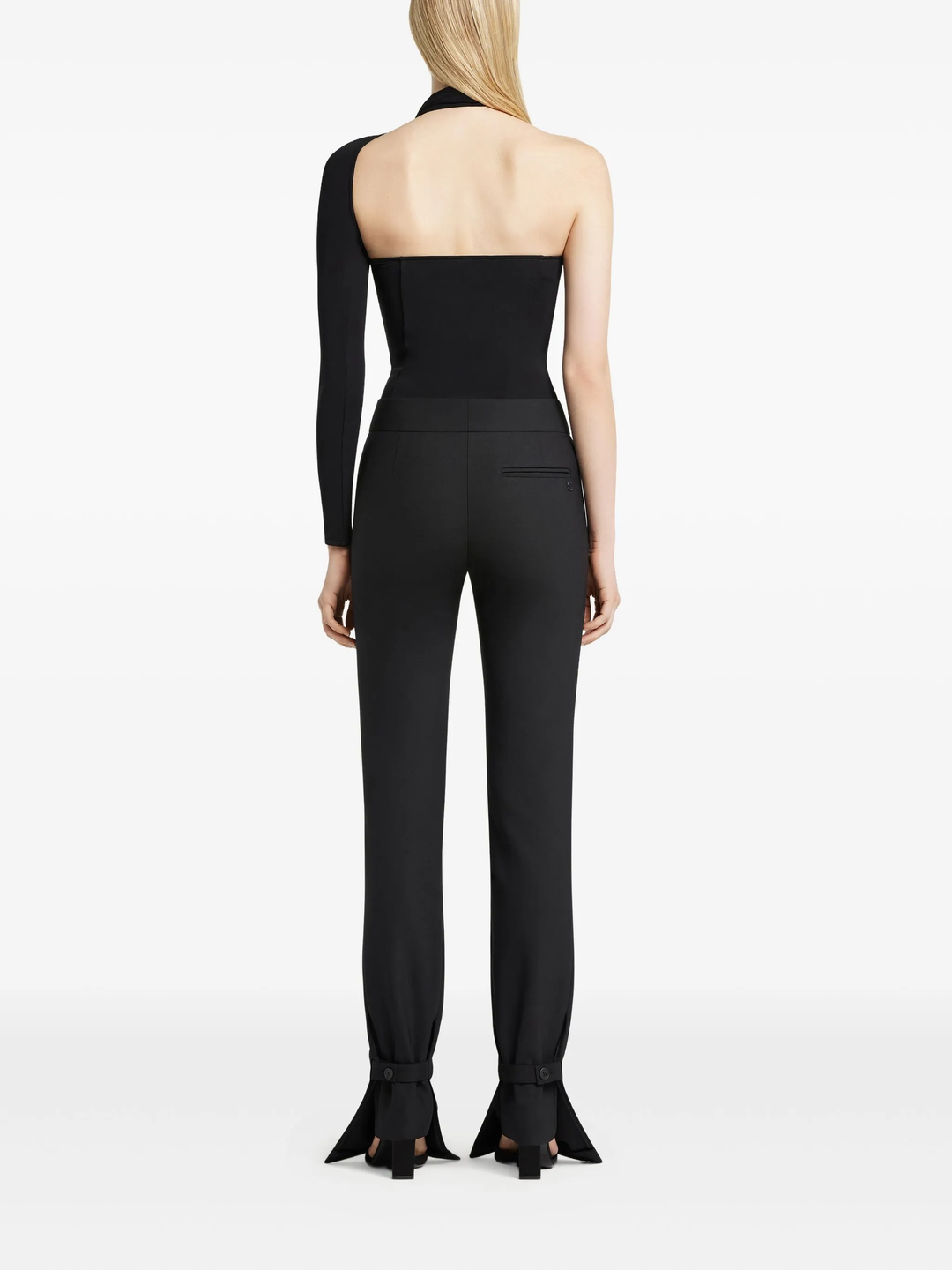 One Shoulder Twisted Bodysuit