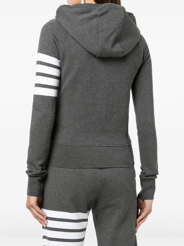 4-Bar Zip Hoodie
