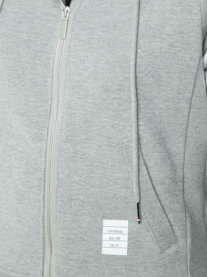 Classic Loopback 4-Bar Full Zip Hoodie